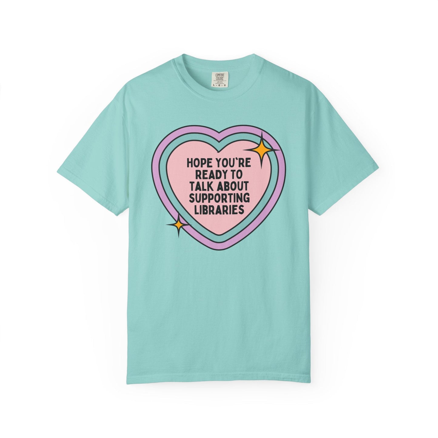 Support Public Libraries Tee Shirt for Book Lover