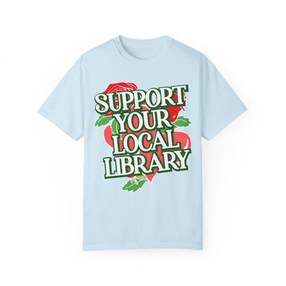 Support Your Local Library Tee