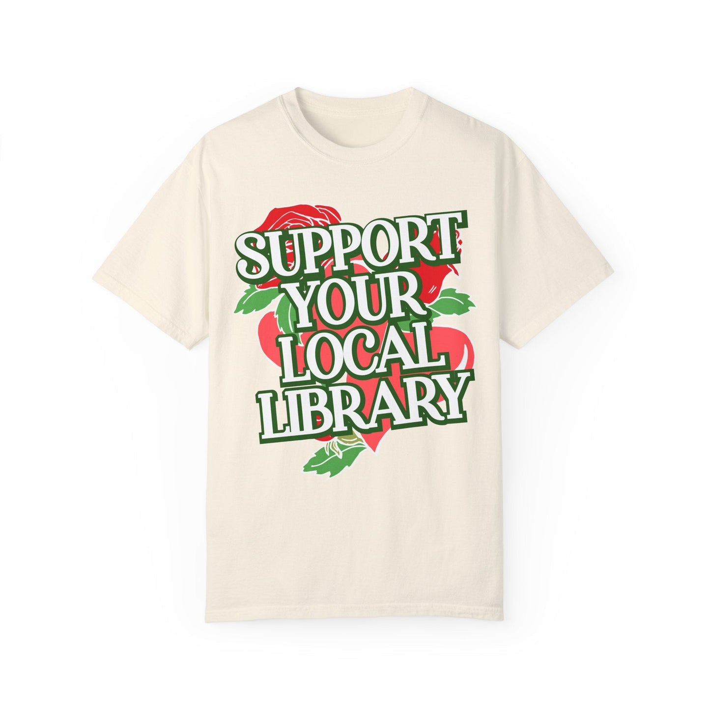 Support Your Local Library Tee