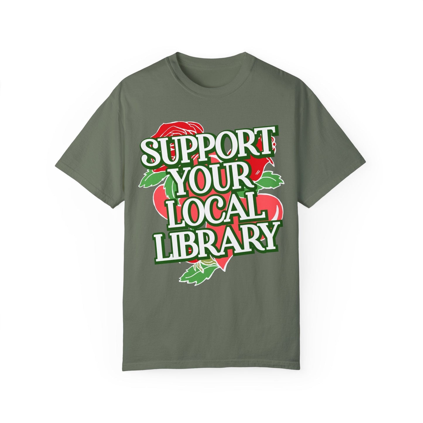 Support Your Local Library Tee