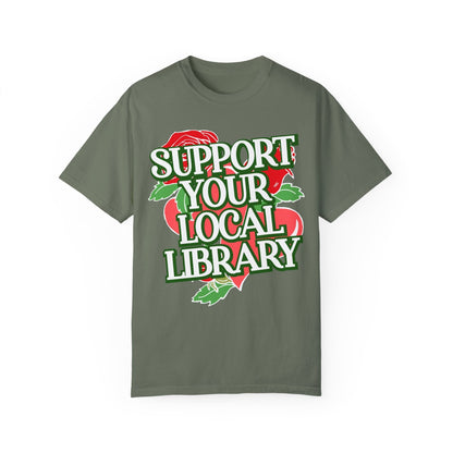 Support Your Local Library Tee