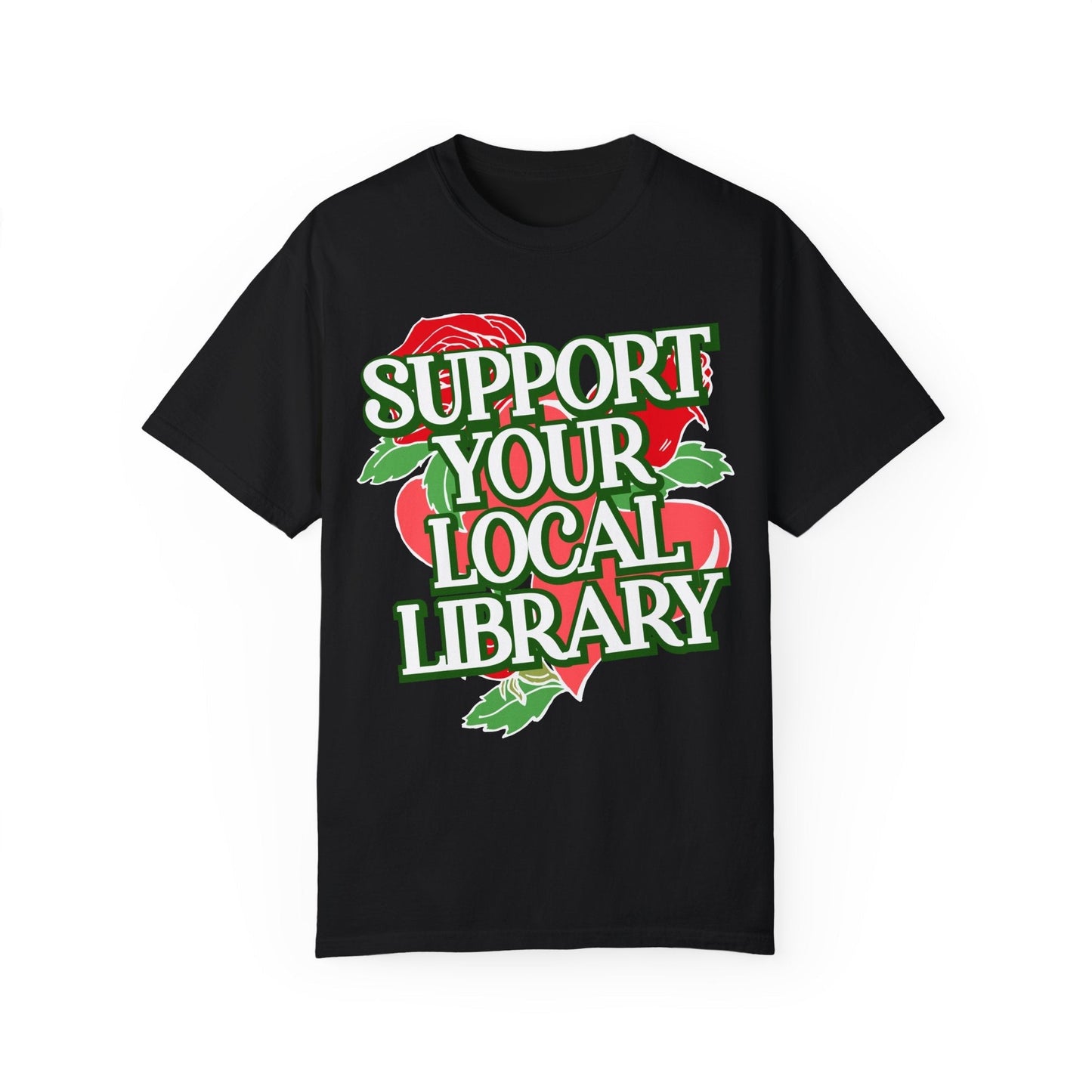 Support Your Local Library Tee