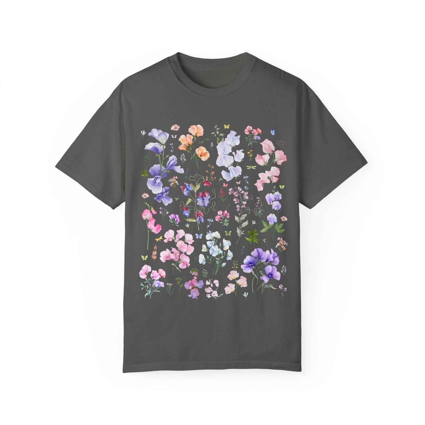 Sweet Pea Flower Tee Shirt