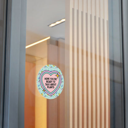 Talk About Plants Sticker