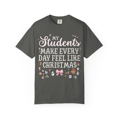 Teacher Christmas Tee Shirt: Make Every Day Feel Like Christmas