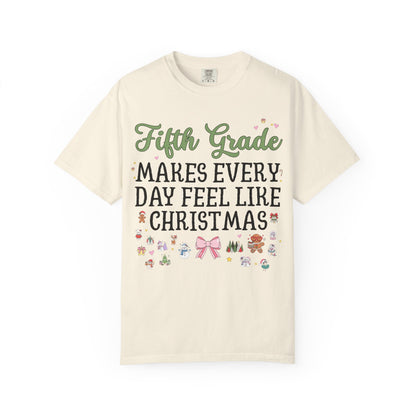 Teacher Christmas Tee Shirt: Make Every Day Feel Like Christmas