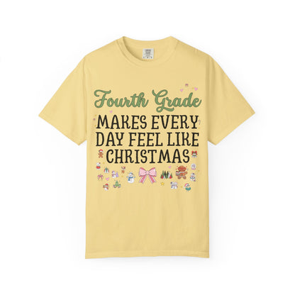 Teacher Christmas Tee Shirt: Make Every Day Feel Like Christmas