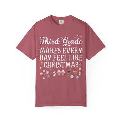 Teacher Christmas Tee Shirt: Make Every Day Feel Like Christmas