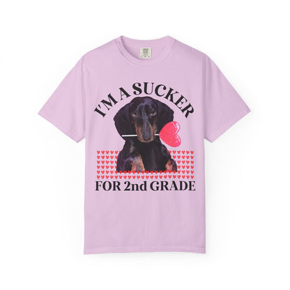 Teacher Valentine's Tee Shirt: I'm a Sucker for (Subject)
