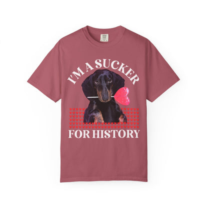 Teacher Valentine's Tee Shirt: I'm a Sucker for (Subject)