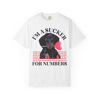 Teacher Valentine's Tee Shirt: I'm a Sucker for (Subject)