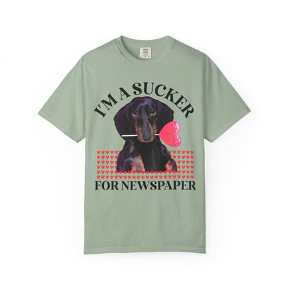 Teacher Valentine's Tee Shirt: I'm a Sucker for (Subject)