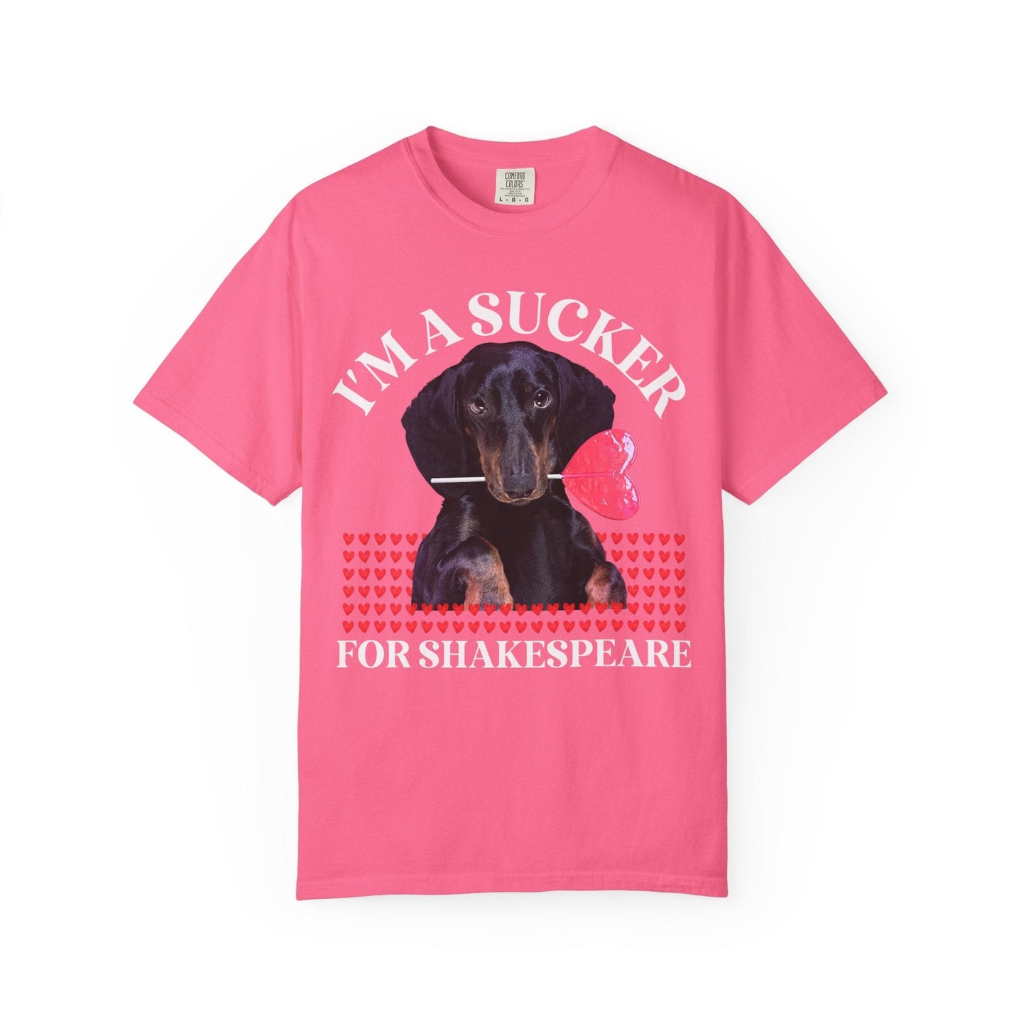 Teacher Valentine's Tee Shirt: I'm a Sucker for (Subject)