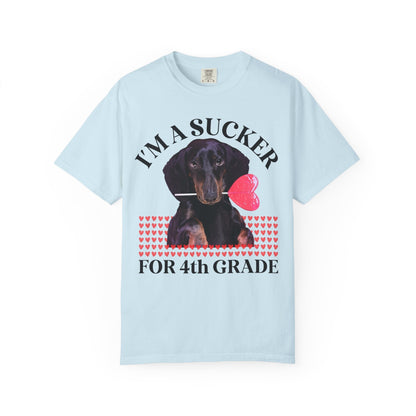 Teacher Valentine's Tee Shirt: I'm a Sucker for (Subject)