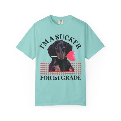 Teacher Valentine's Tee Shirt: I'm a Sucker for (Subject)
