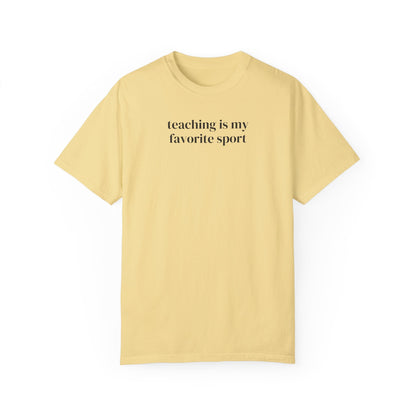 Teaching is My Favorite Sport Tee Shirt
