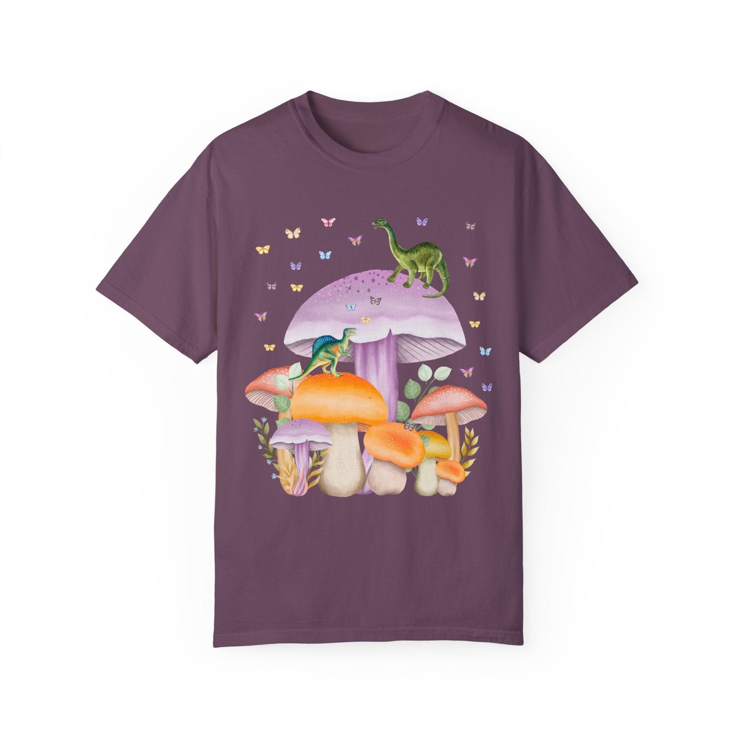 Tee: Dinosaurs on Mushrooms