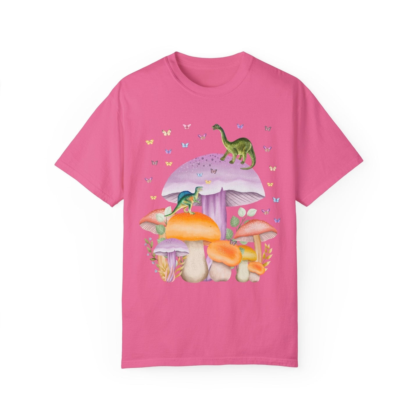 Tee: Dinosaurs on Mushrooms