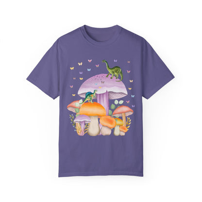Tee: Dinosaurs on Mushrooms