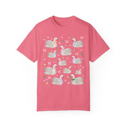 Tee: Swans with Bows