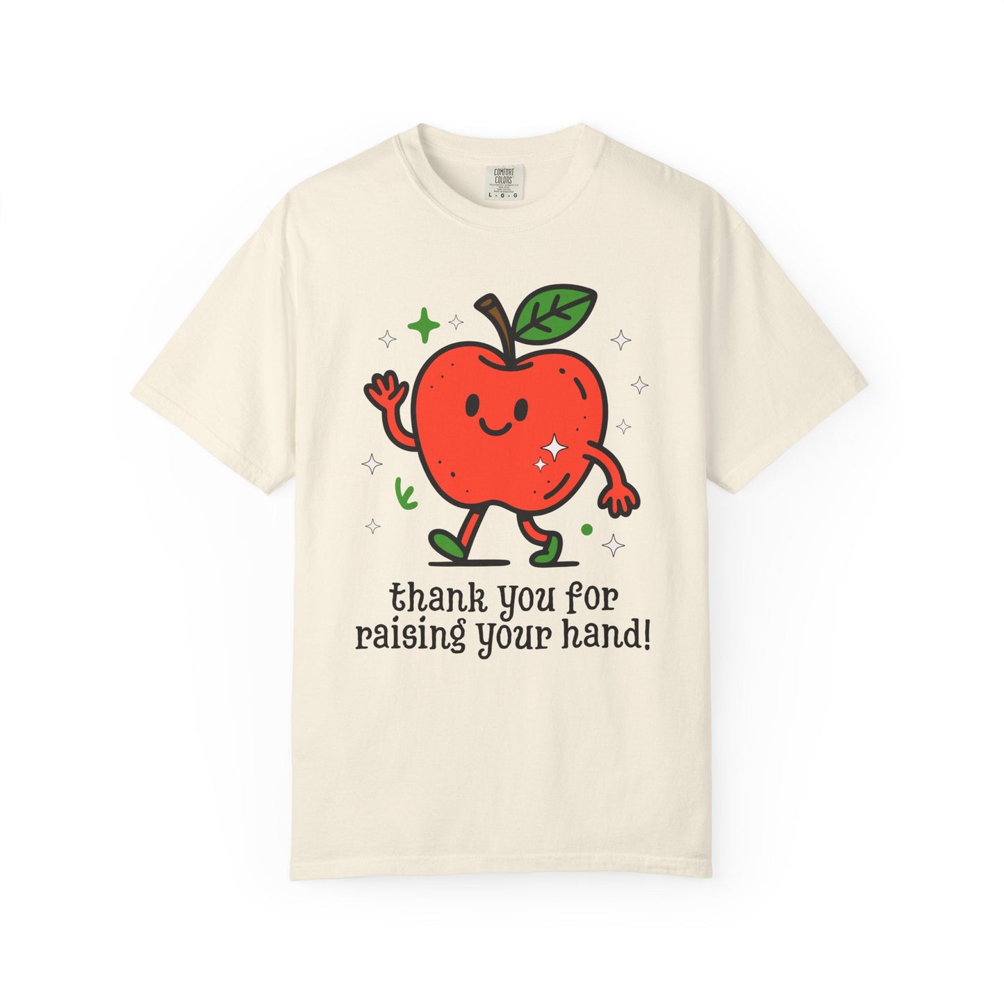 Thank You For Raising Your Hand Nostalgic Teacher Tee