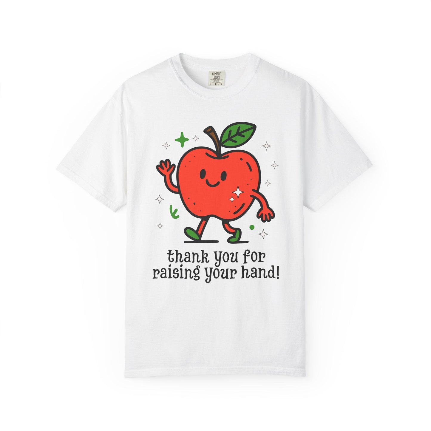 Thank You For Raising Your Hand Nostalgic Teacher Tee