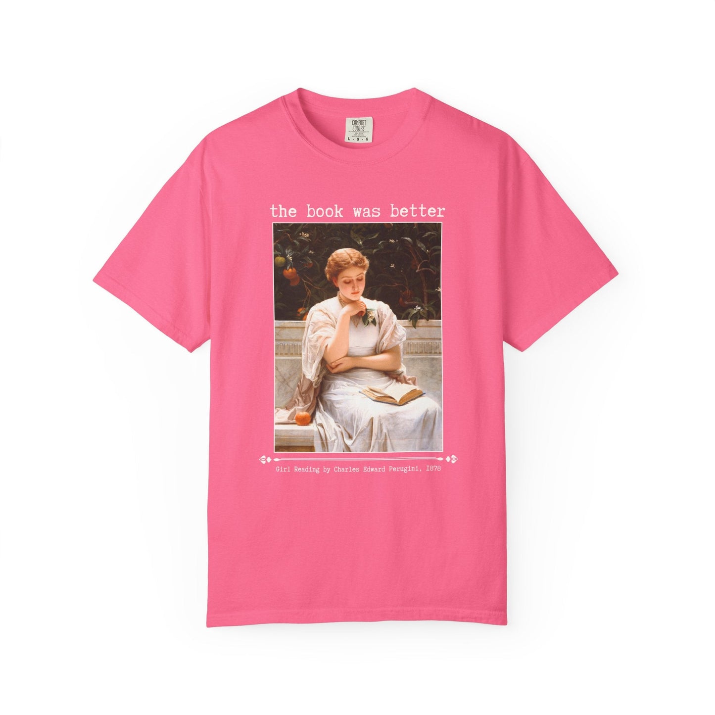 The Book Was Better Art History Book Lover Tee Shirt