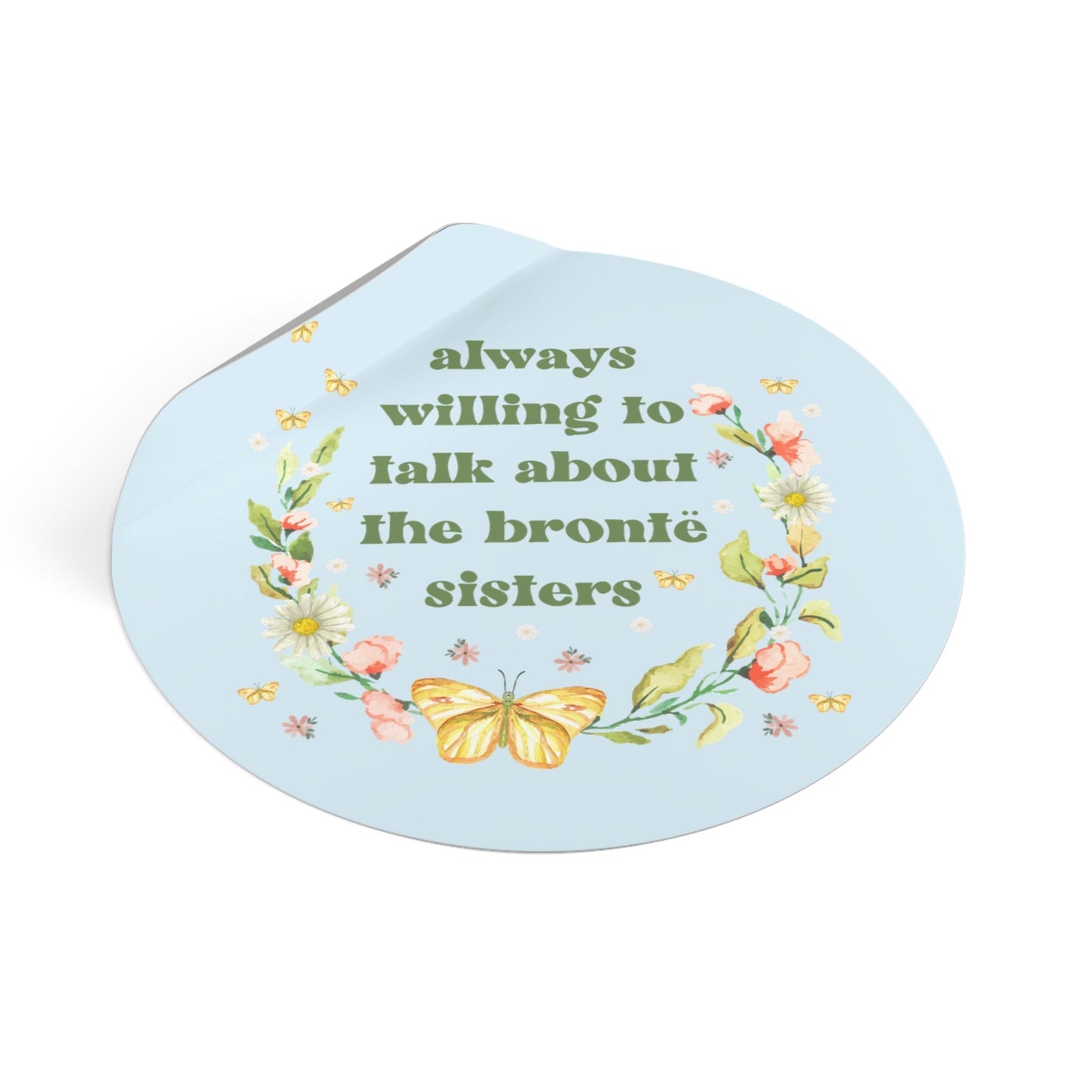 The Bronte Sisters Sticker