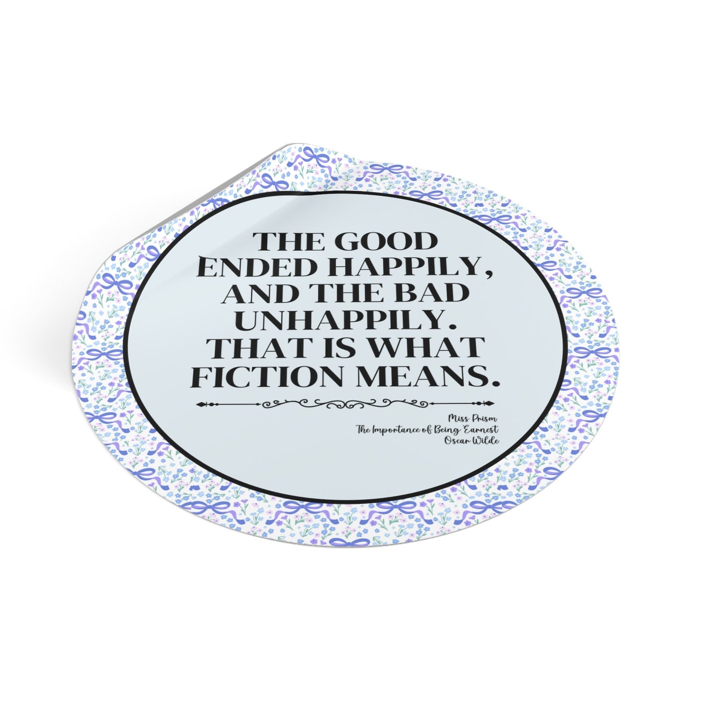 What Fiction Means Sticker