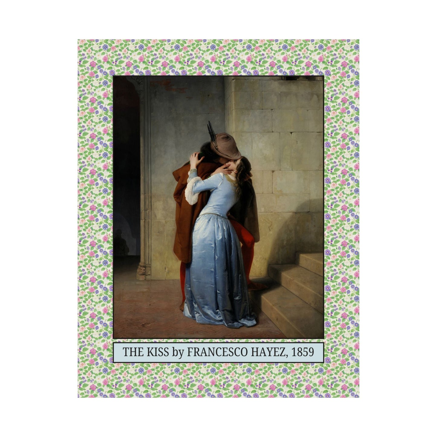 The Kiss by Francesco Hayez: Poster