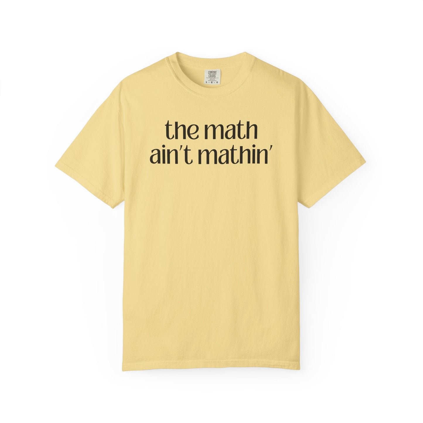 The Math Ain't Mathin'