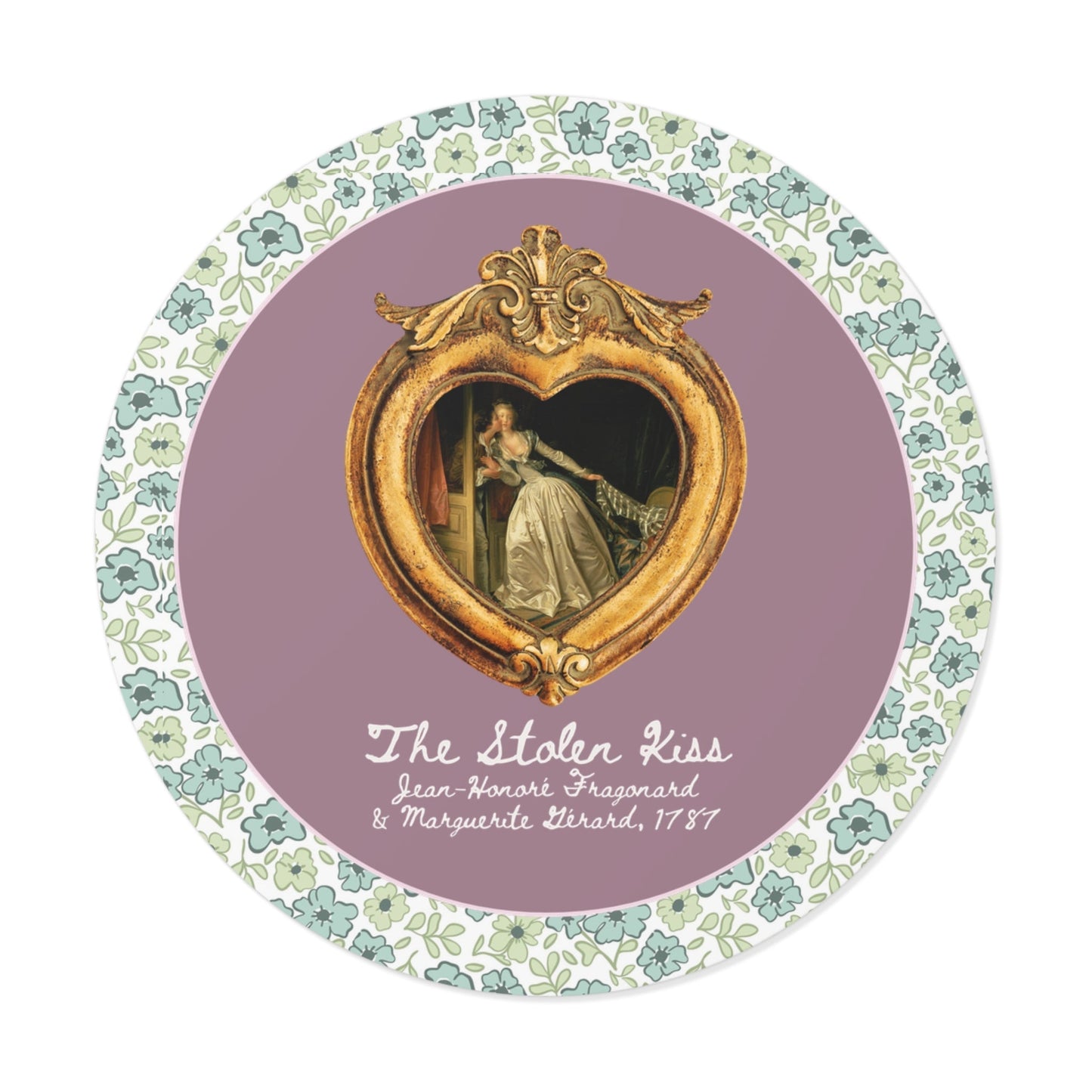 The Stolen Kiss Sticker