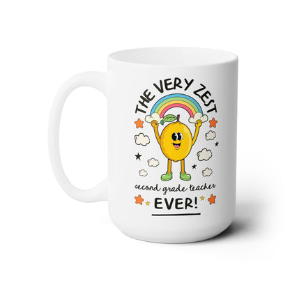 The Very Zest Second Grade Teacher Ever Coffee Mug