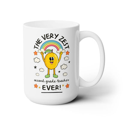 The Very Zest Second Grade Teacher Ever Coffee Mug