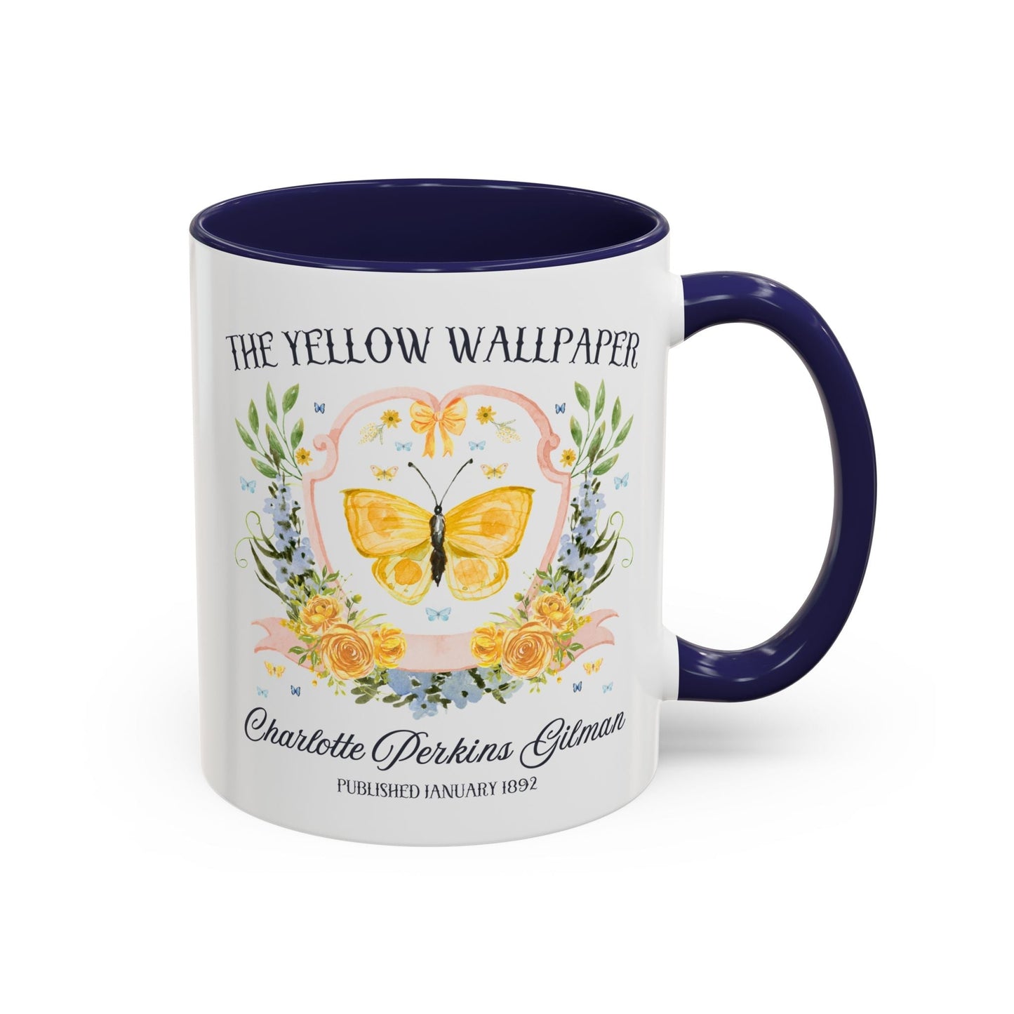 The Yellow Wallpaper by Charlotte Perkins Gilman Coffee Mug