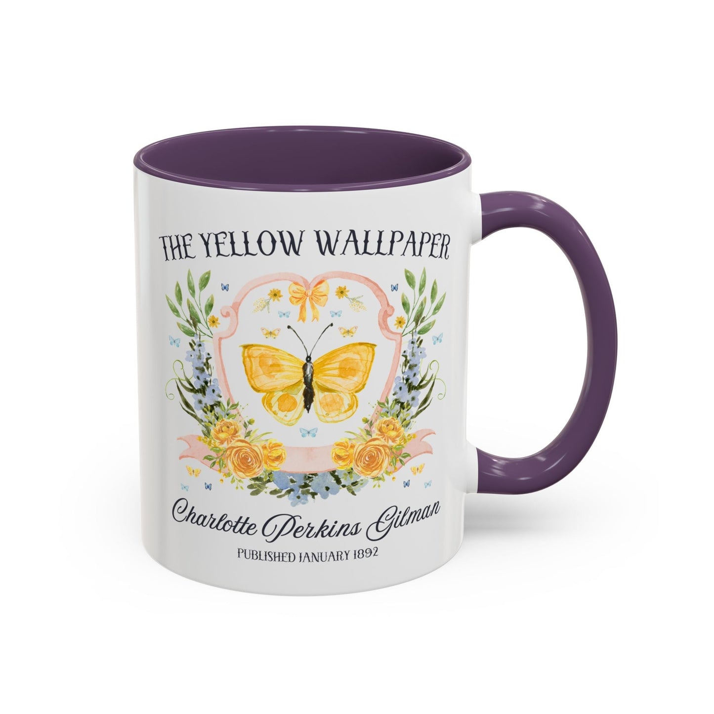 The Yellow Wallpaper by Charlotte Perkins Gilman Coffee Mug