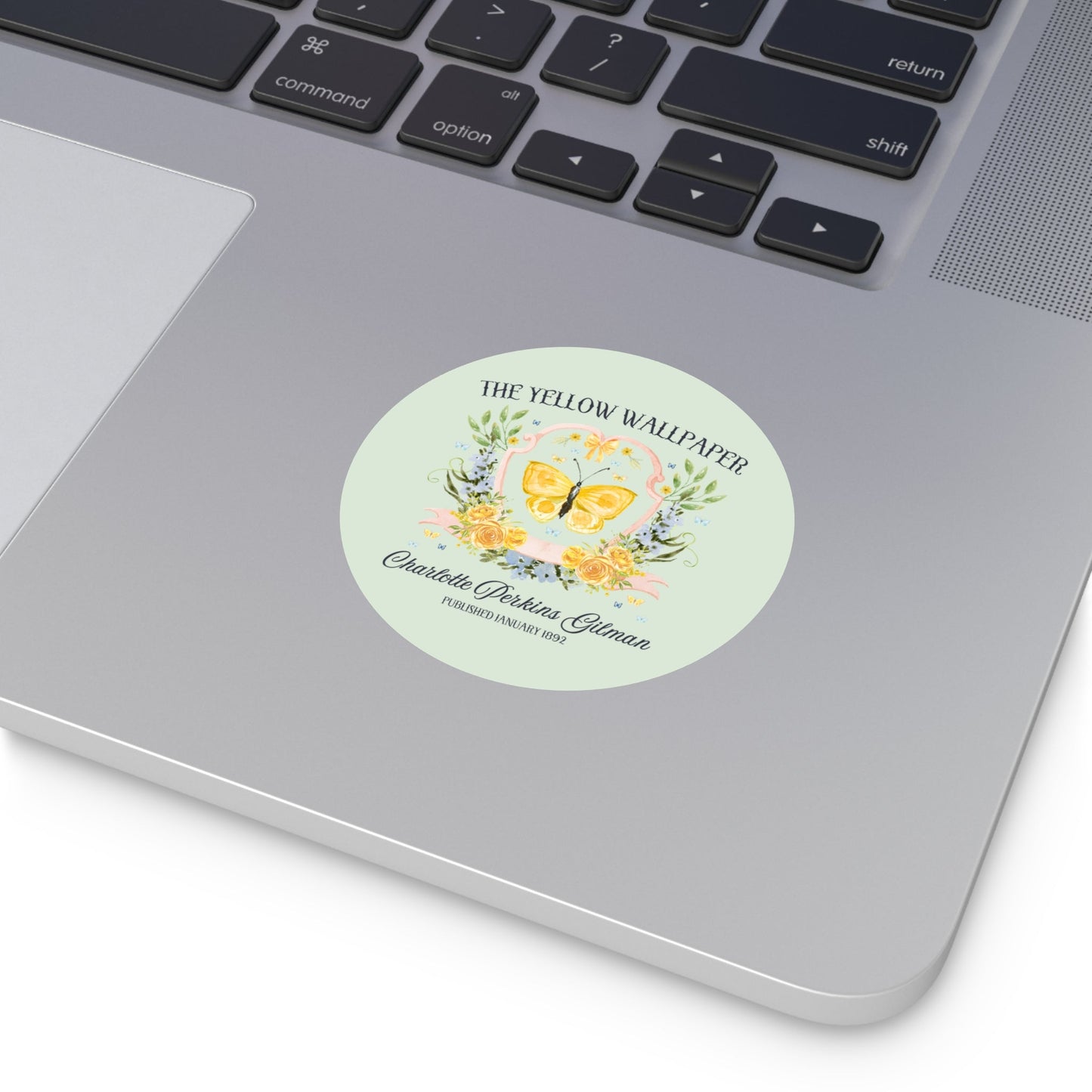 The Yellow Wallpaper Sticker