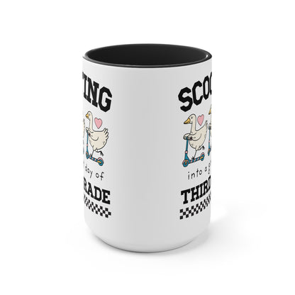 Scooting Into Third Grade Mug