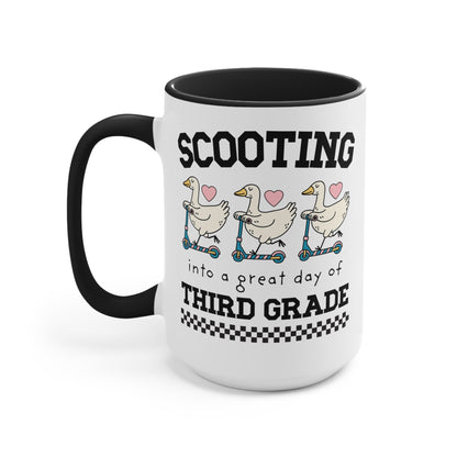 Scooting Into Third Grade Mug