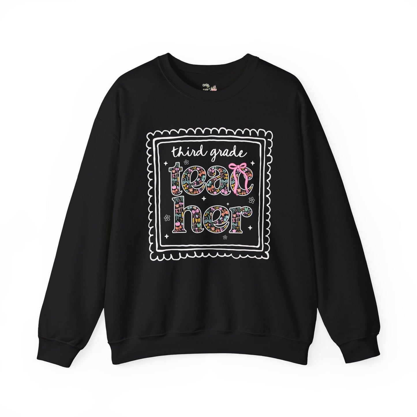 Third Grade Teacher Sweatshirt for Back to School