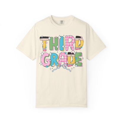 Third Grade Teacher Tee