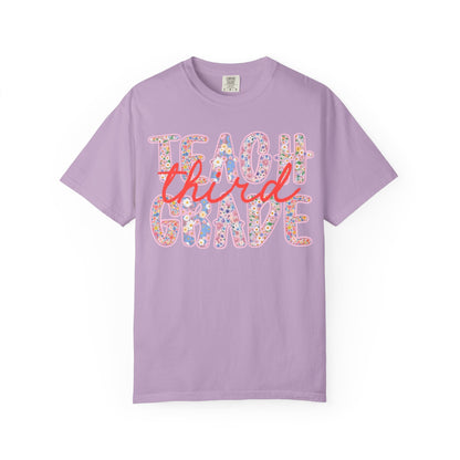 Third Grade Teacher Tee Shirt