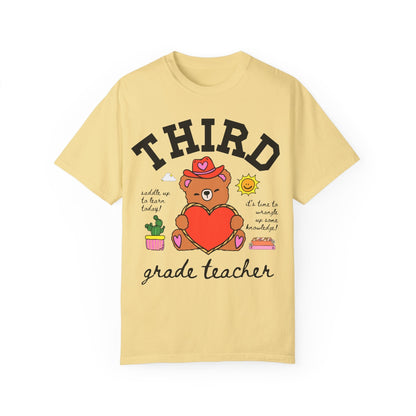 Third Grade Teacher Tee Shirt
