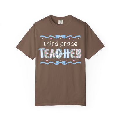 90s Vibe Third Grade Teacher Tee