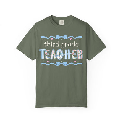 90s Vibe Third Grade Teacher Tee