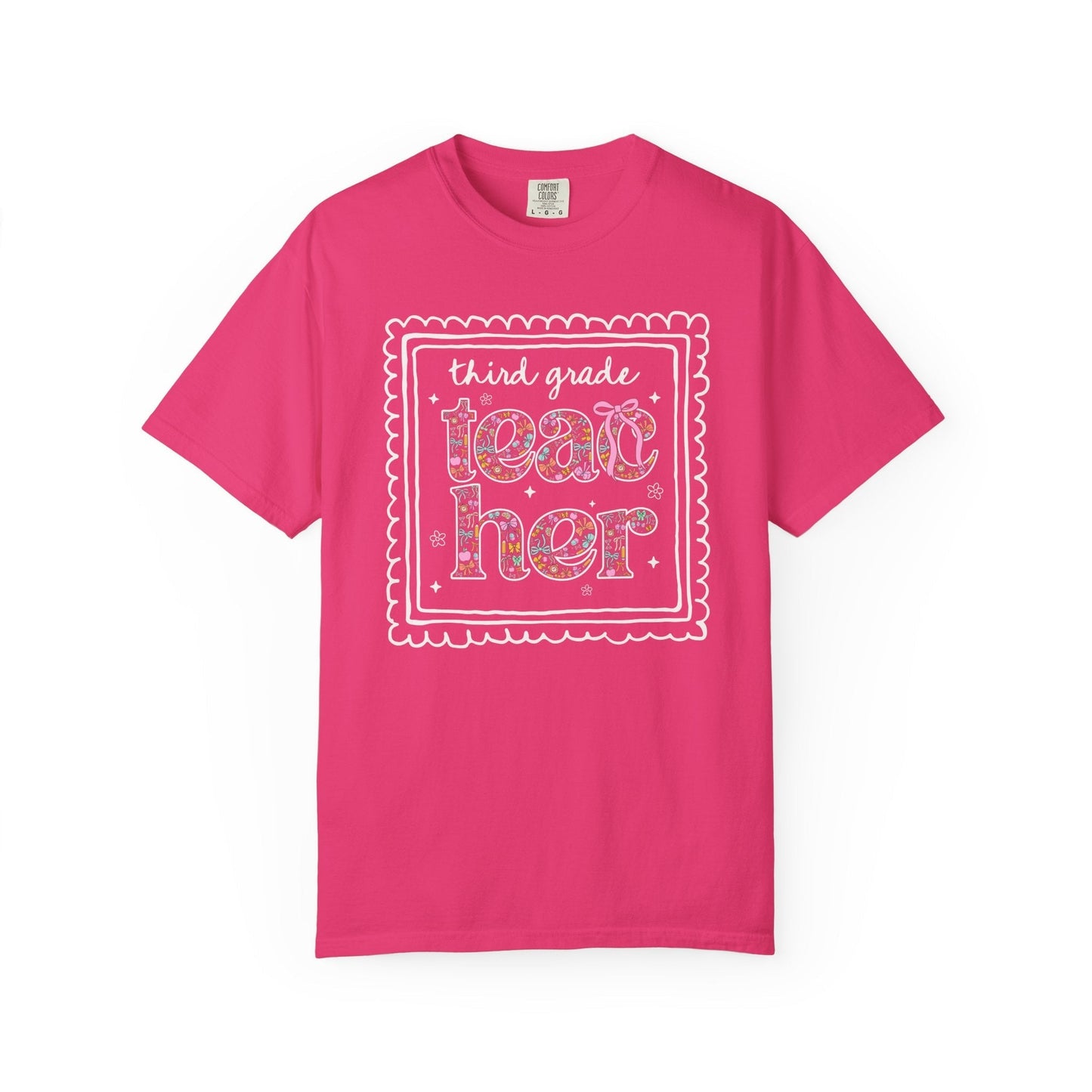 Third Grade Teacher Tee