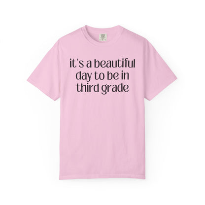 Third Grade Teacher Tee