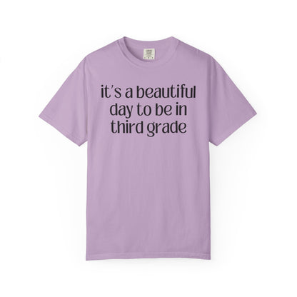 Third Grade Teacher Tee