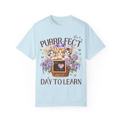 Third Grade Teacher Tee with Cats