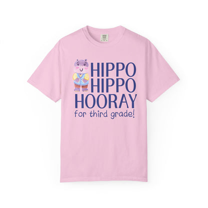 Hippo Third Grade Tee